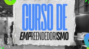 Post Instagram feira de empreendedorismo moderno verde e azul curso de Empreendedorismo